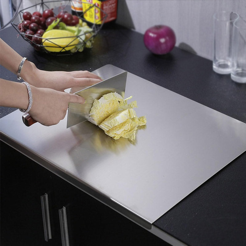 Stainless-Steel Cutting Board detail view