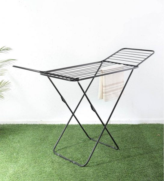 Metallic Anti Rust Clothes Drying Rack detail view