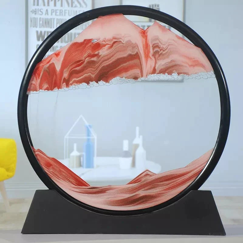3d Dynamic Sand Art Liquid Motion detail view