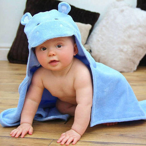 Kids Hooded Bath Towel detail view