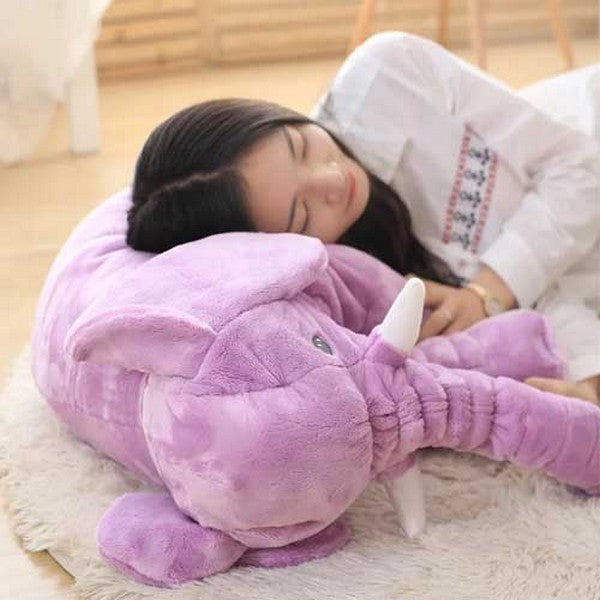 Soft Elephant Baby Pillow Toy detail view