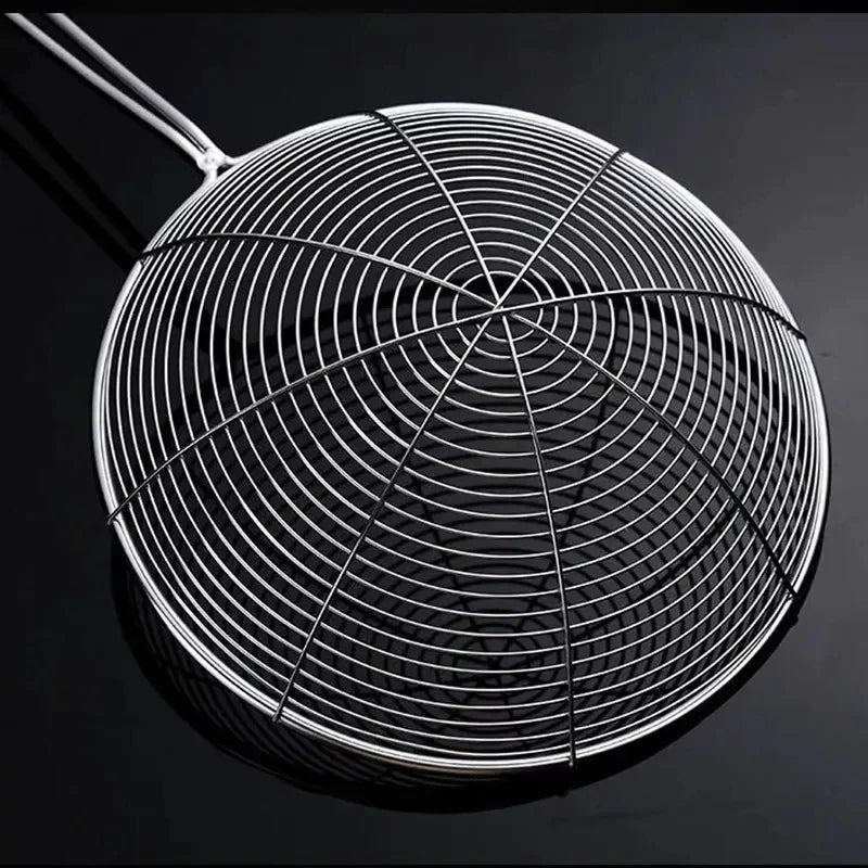 Steel Fry Strainer detail view